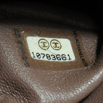 Chanel Caviar East West Flap Bag Taupe 8 of 8