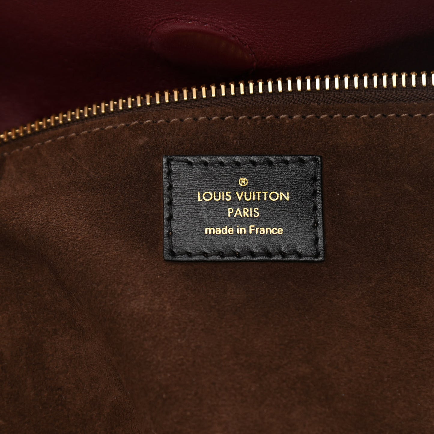 Monogram Cuir Orfevre Tote W PM Prunille