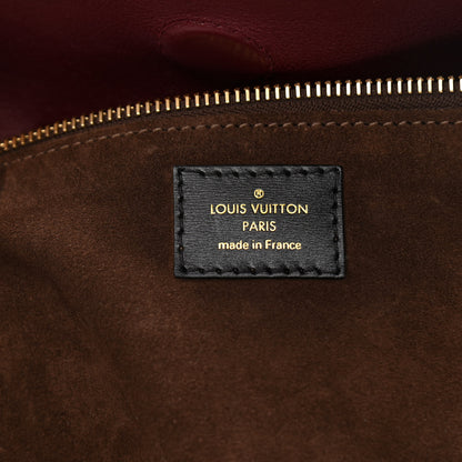 Louis Vuitton Monogram Cuir Orfevre Tote W PM Prunille 6 of 18
