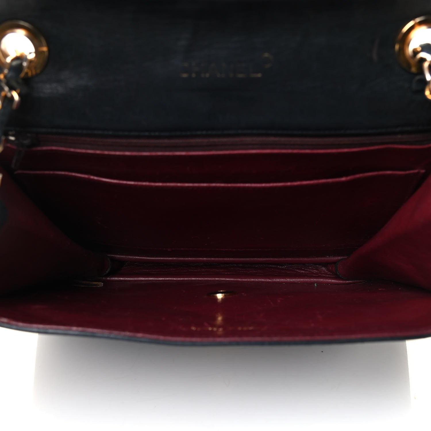 Chanel Lambskin Quilted Small Single Flap Black 4 of 5
