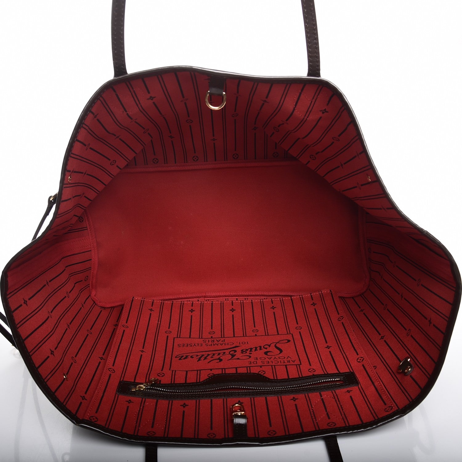 Louis Vuitton Damier Ebene Neverfull GM 5 of 8