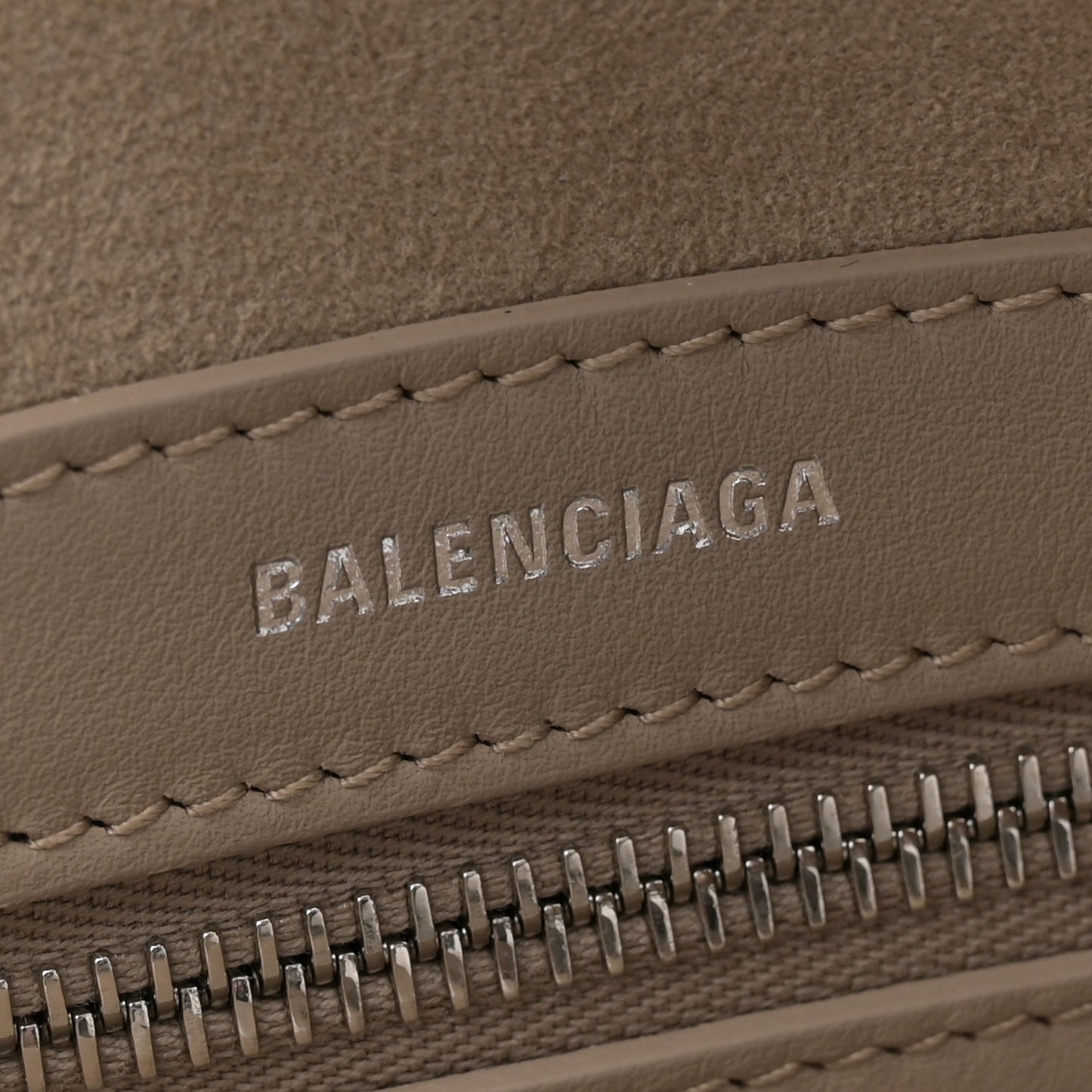Smooth Calfskin Mary Kate Tote Taupe
