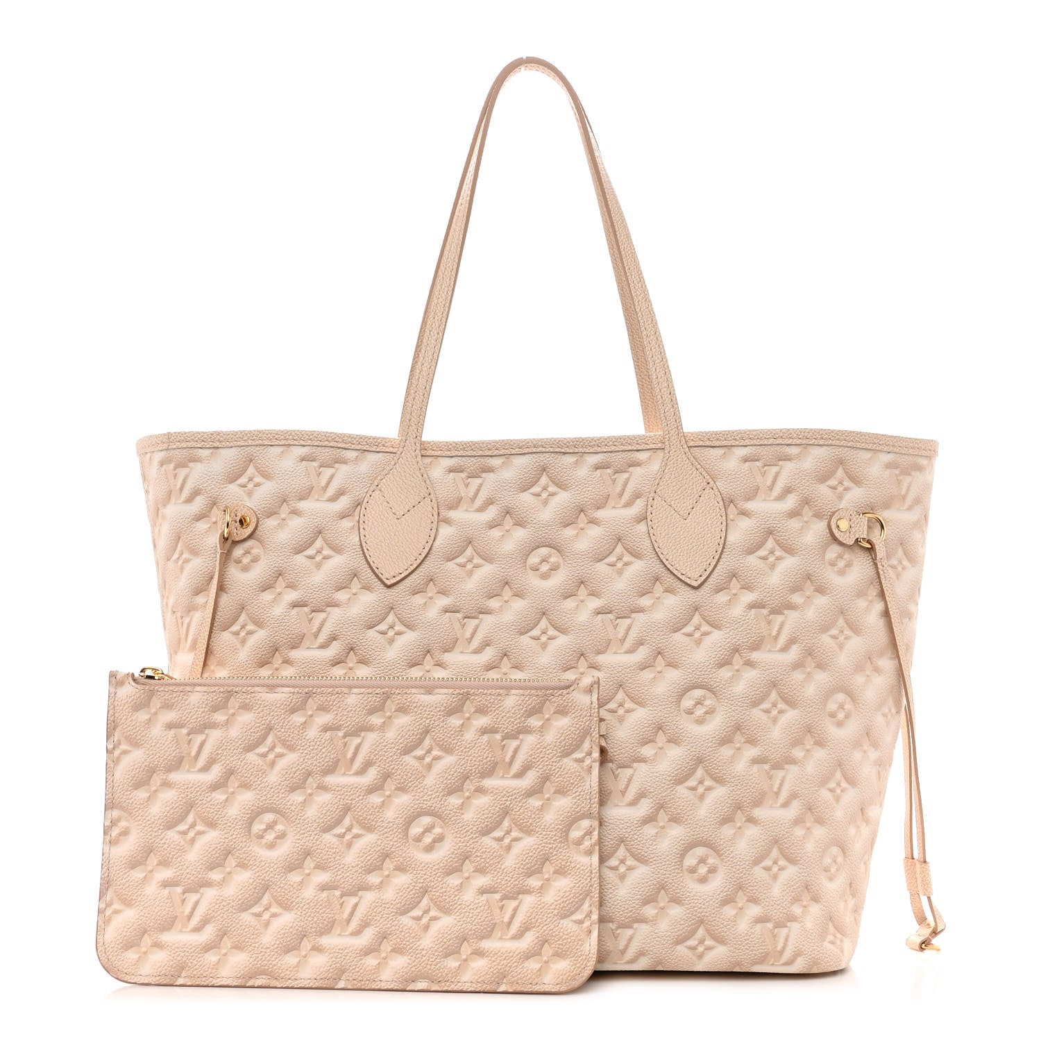 Louis Vuitton Empreinte Monogram Summer Stardust Neverfull MM Beige Clair 1 of 10
