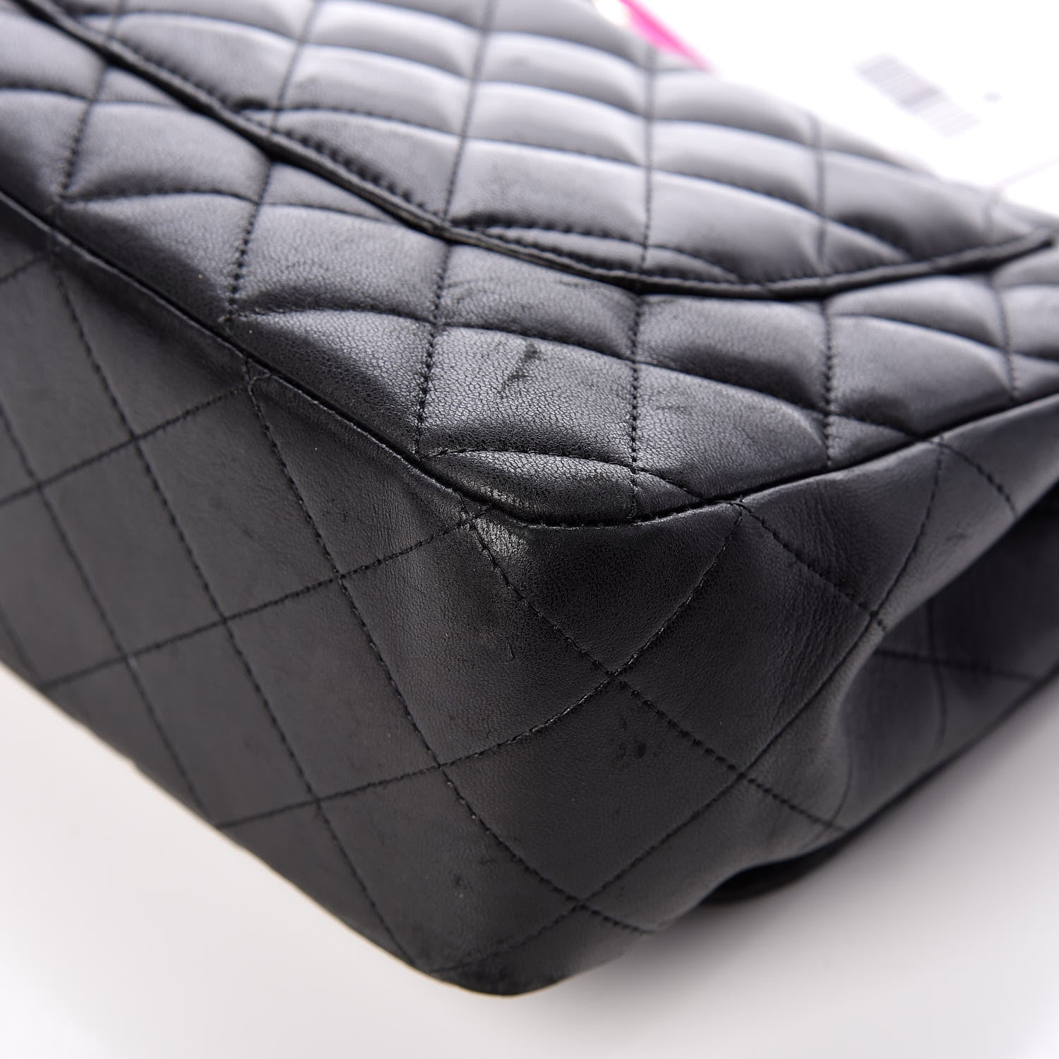 Chanel Lambskin Quilted Jumbo Single Flap Black 20 of 20