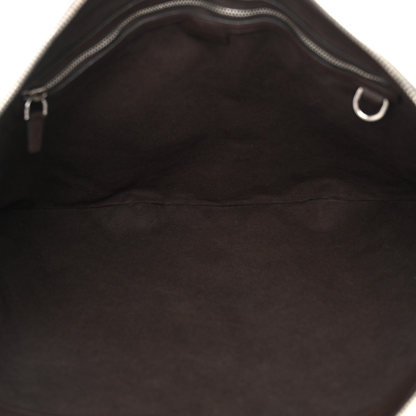 Monogram Calfskin Web Large Shoulder Bag Beige Brown