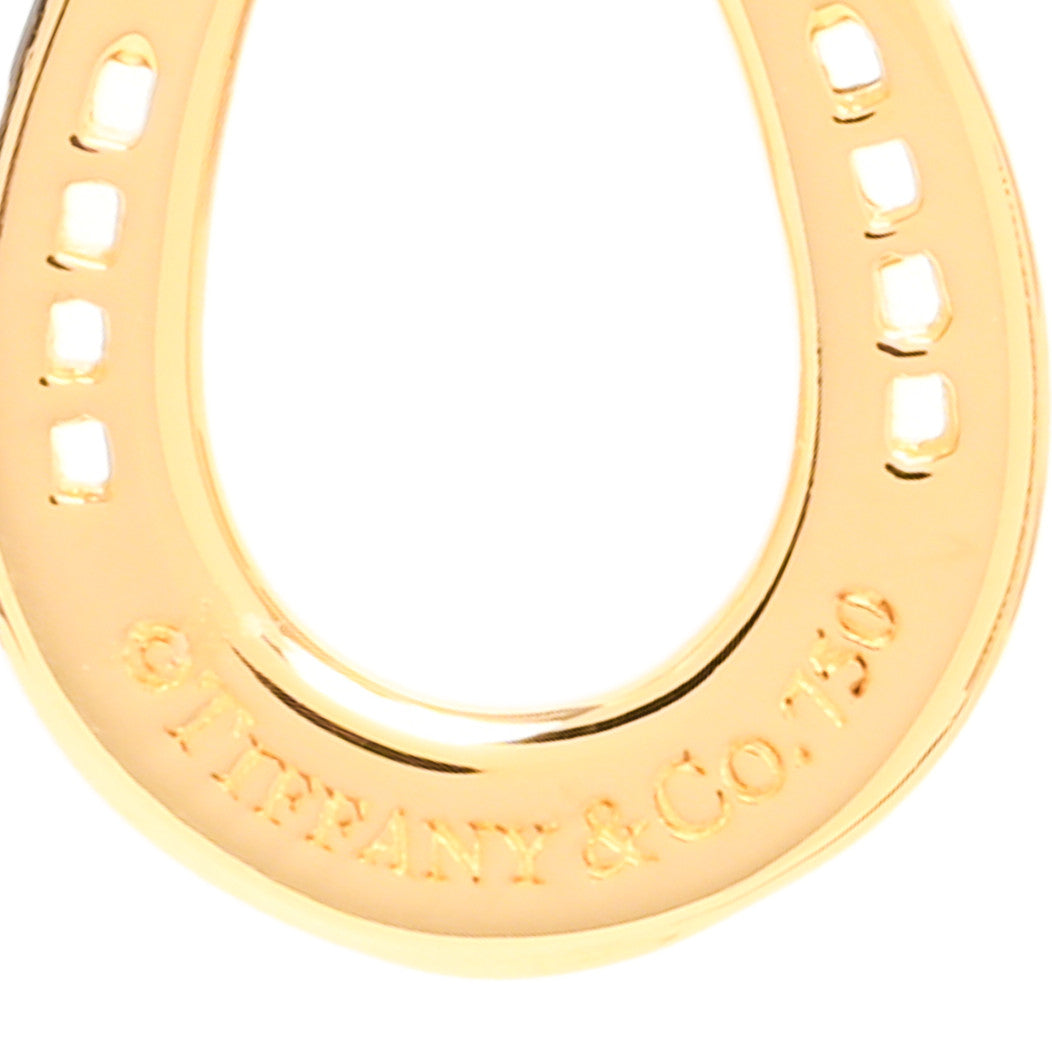 18K Yellow Gold Horseshoe Charm