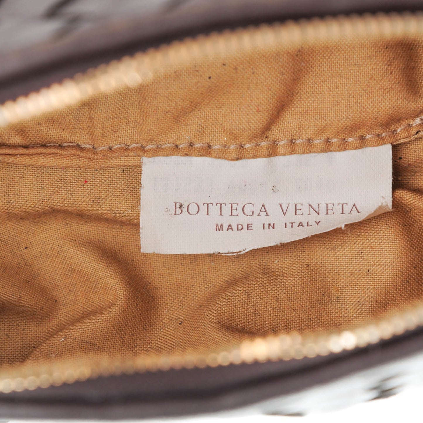 Nappa Intrecciato Cosmetic Case Ebano