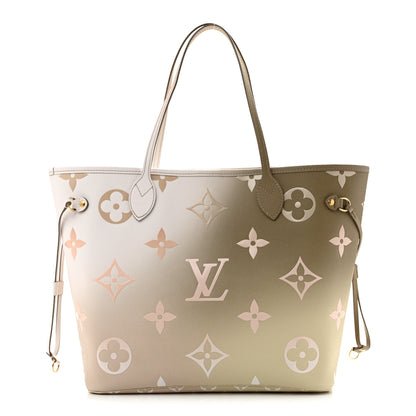 Louis Vuitton Monogram Giant Spring In The City Neverfull MM Sunset Kaki 1 of 10