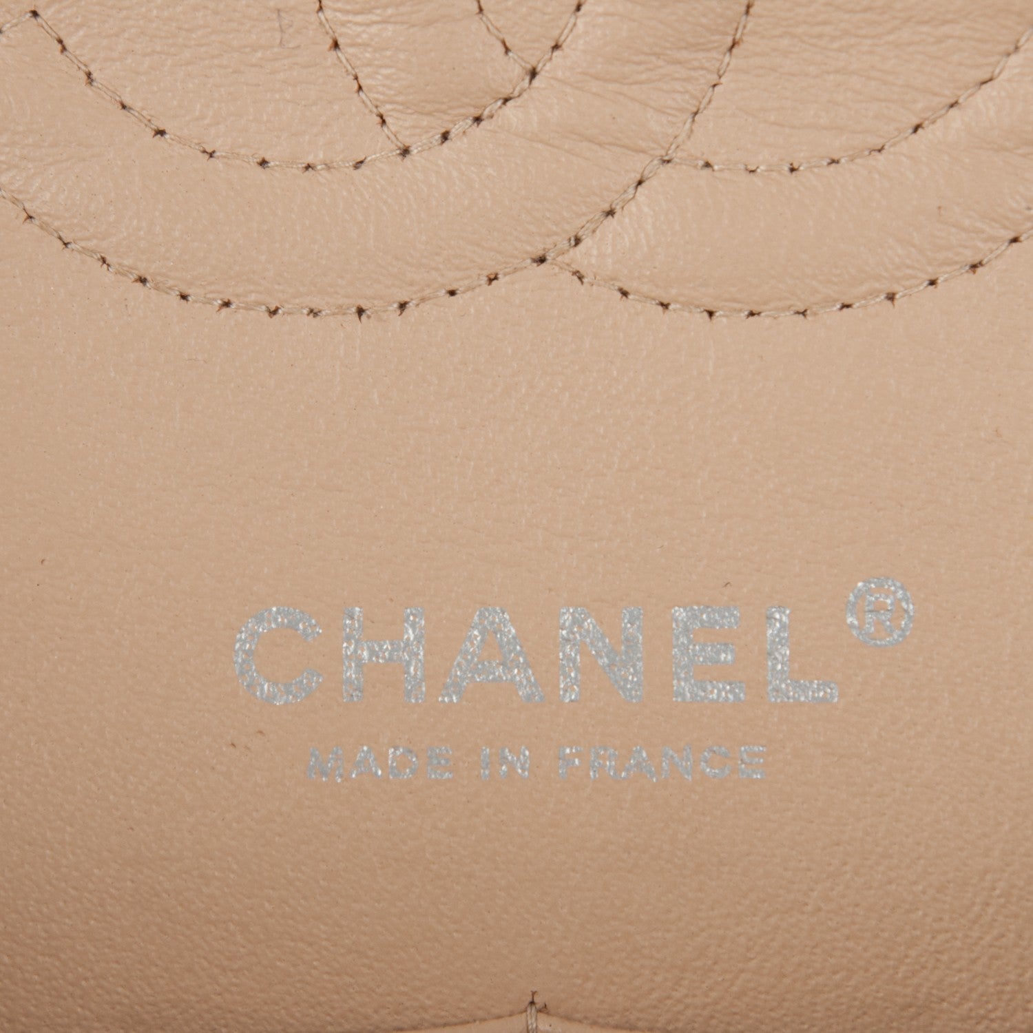 Chanel Caviar Quilted Medium Double Flap Beige Clair 7 of 13
