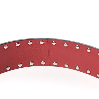 Valentino Garavani Lambskin Free Rockstud Spike Shoulder Strap Rosso Valentino 5 of 5
