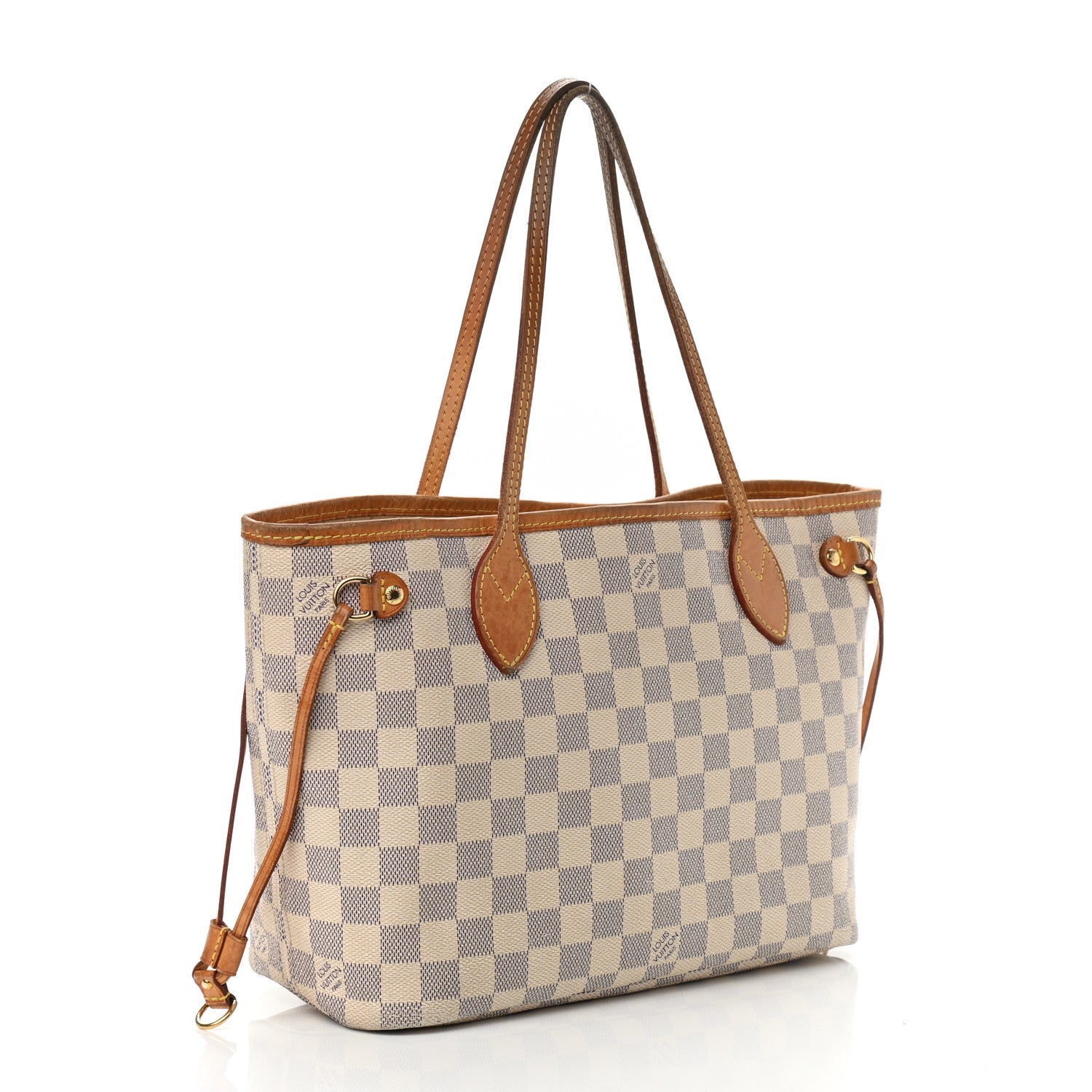 Louis Vuitton Damier Azur Neverfull PM 3 of 13