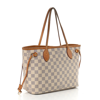 Louis Vuitton Damier Azur Neverfull PM 3 of 13