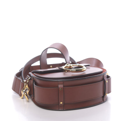 Chloe Calfskin Small Tess Bag Sepia Brown 4 of 9