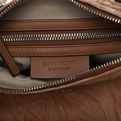 Givenchy Tumbled Sheepskin Mini Pandora Brown 7 of 8