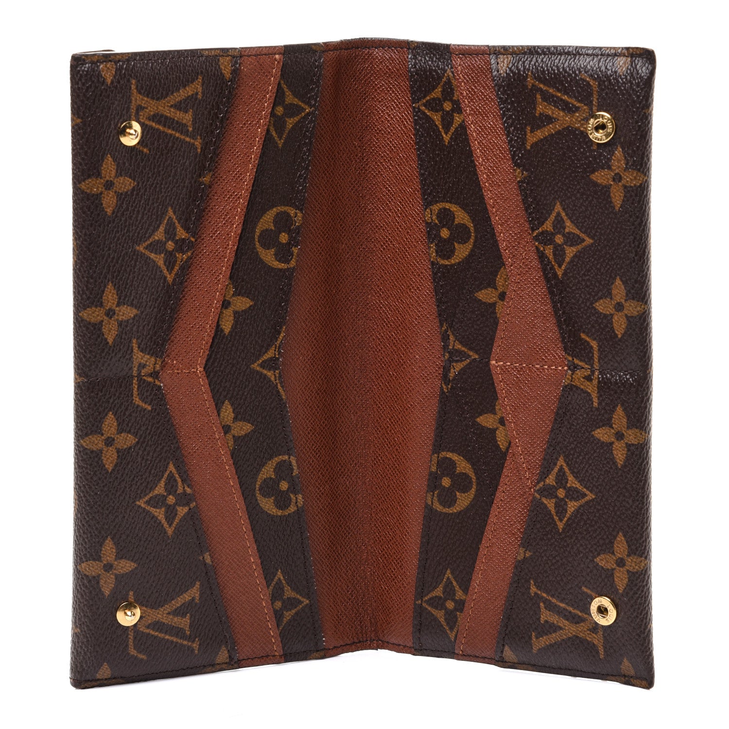 Louis Vuitton Monogram Long Origami Wallet 5 of 14