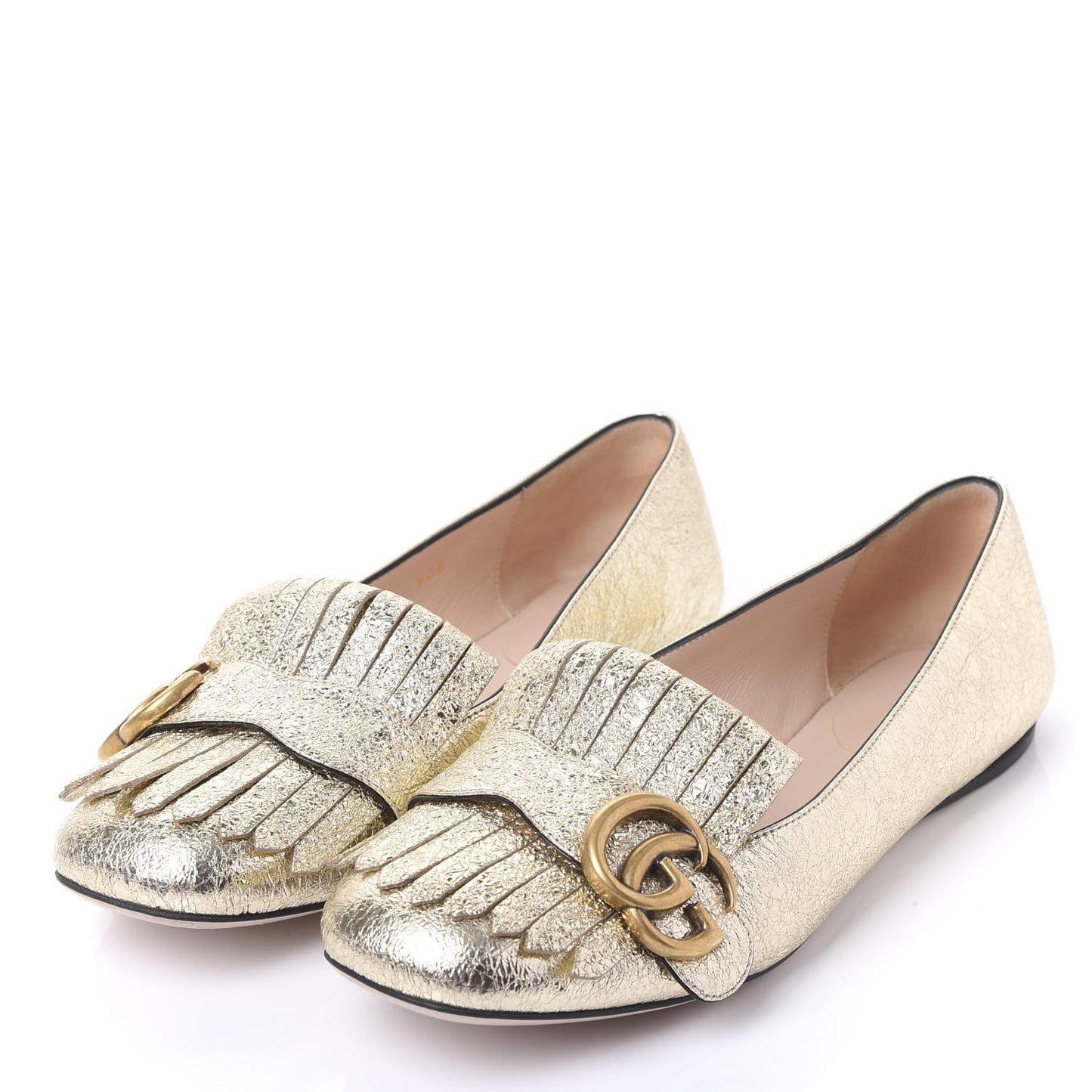 Galassia GG Marmont Fringe Flats 37 Platino