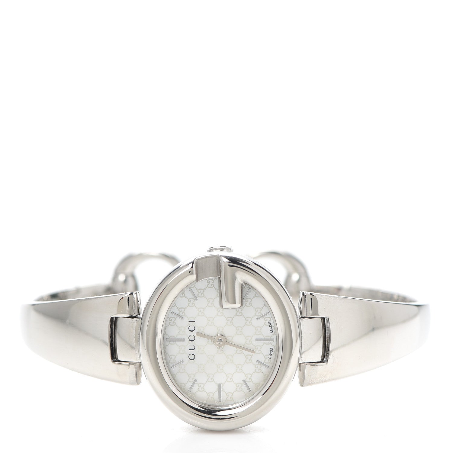 Gucci Stainless Steel Mother of Pearl 27mm Guccissima Quartz Watch 2 of 5