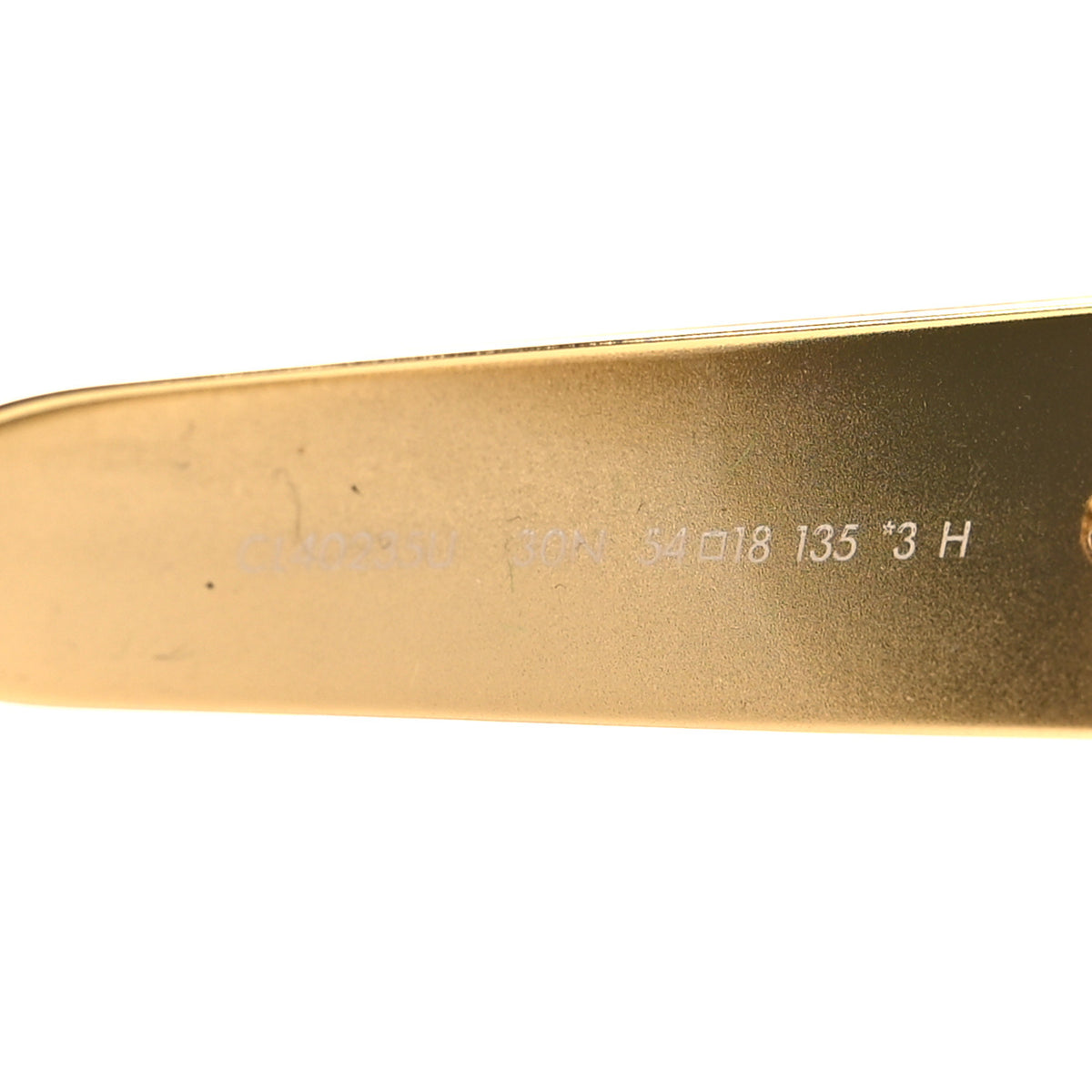 Metal Triomphe 01 Sunglasses CL40235U Gold Green