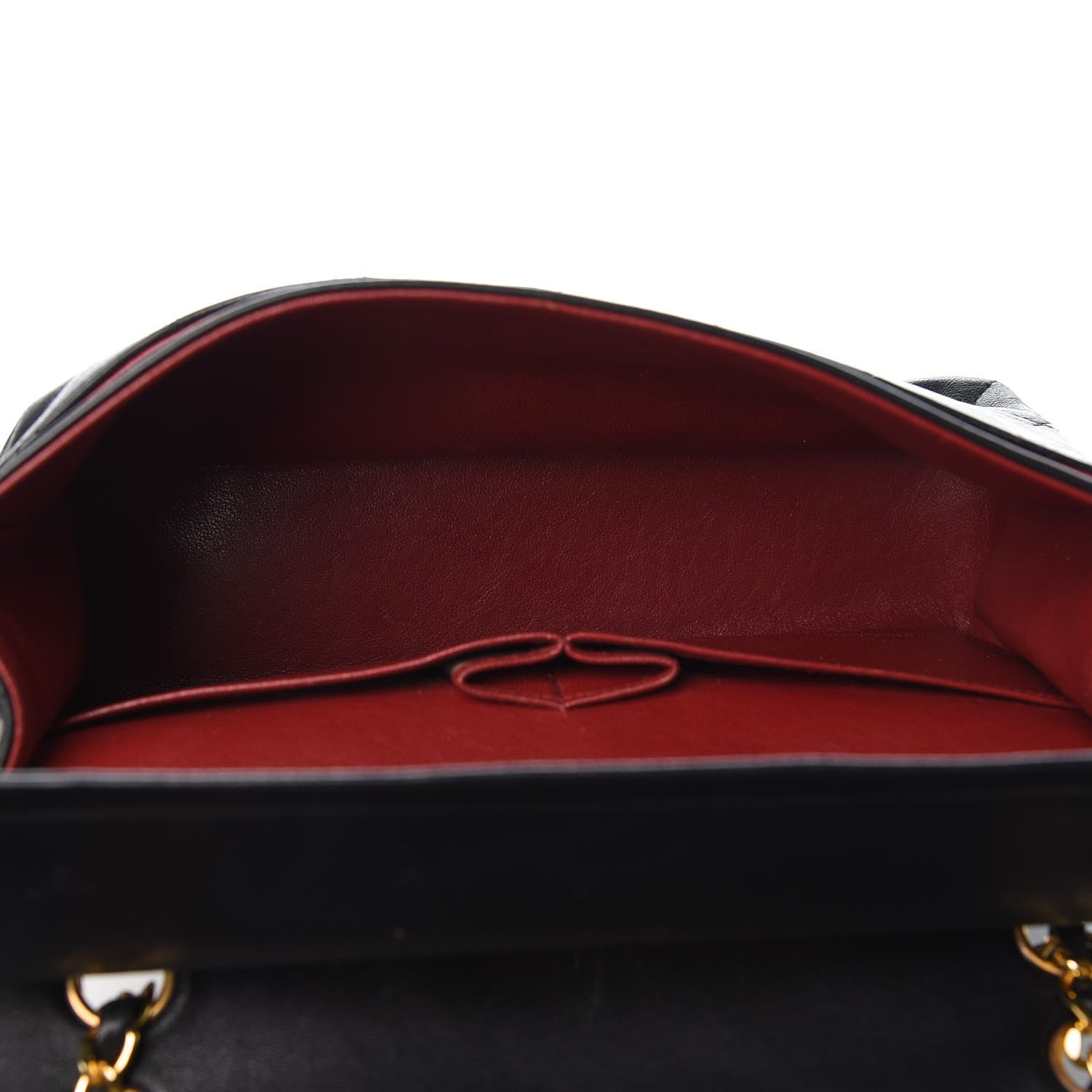 Chanel Lambskin Quilted Medium Double Flap Black 5 of 13