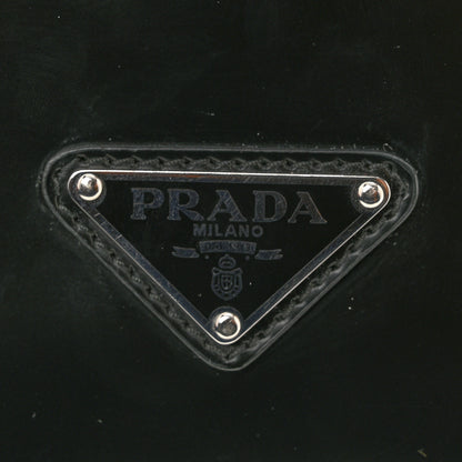 Prada Spazzolato Femme Flap Shoulder Bag Black 13 of 13