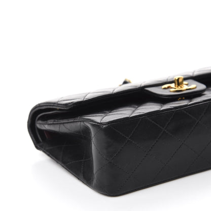 Chanel Lambskin Quilted Small Double Flap Black 6 of 14