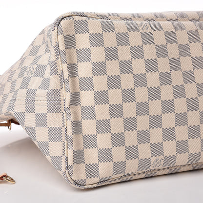 Louis Vuitton Damier Azur Neo Neverfull GM Rose Ballerine 9 of 10