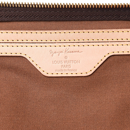 Louis Vuitton Monogram Kusama Town Speedy 30 Blue 6 of 12