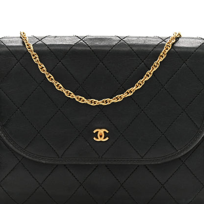 Chanel Lambskin Quilted Mini Evening Flap Black 8 of 11