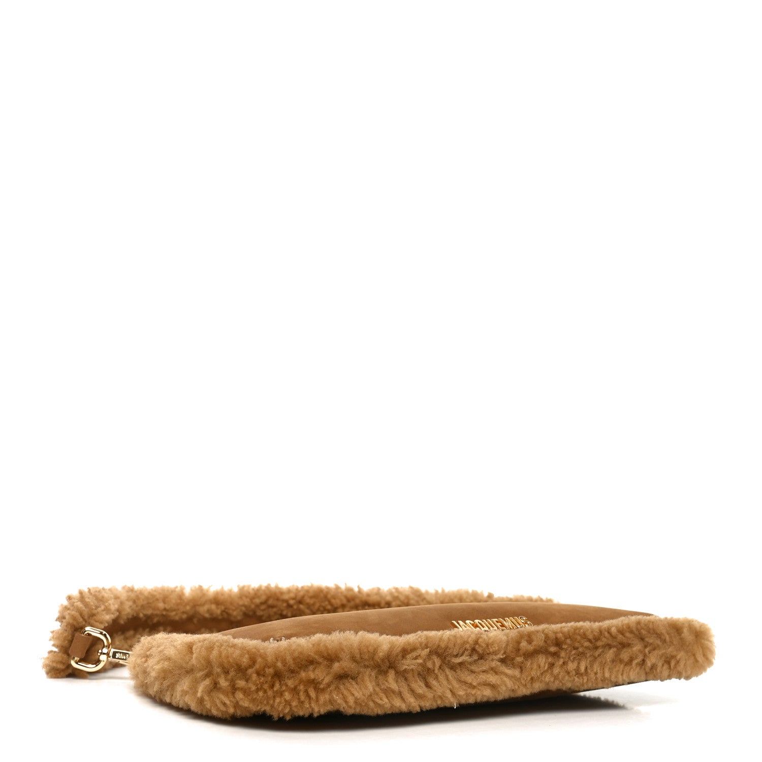 Jacquemus Suede Shearling Le Bisou Doux Camel 4 of 9