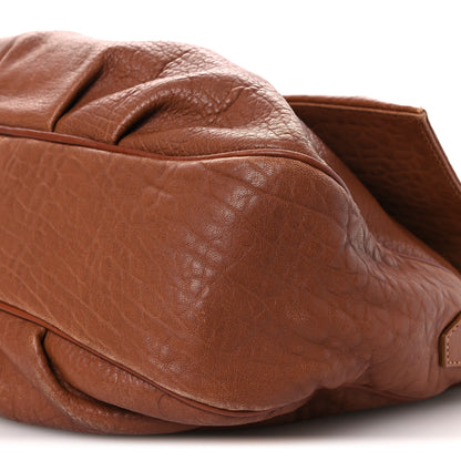 Fendi Crinkled Lambskin Mia Shoulder Flap Camel 10 of 14