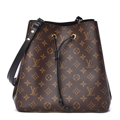 Louis Vuitton Monogram Neonoe MM Black 1 of 8