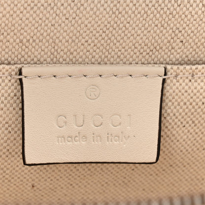 Gucci Calfskin Bamboo Web Medium Dionysus Top Handle Bag White Blue Hibiscus Red 6 of 10