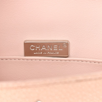 Chanel Galuchat Stingray Crystal Embellished 2.55 Reissue Mini Flap Light Pink 6 of 13