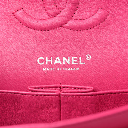 Chanel Lambskin Quilted Medium Double Flap Pink 6 of 16