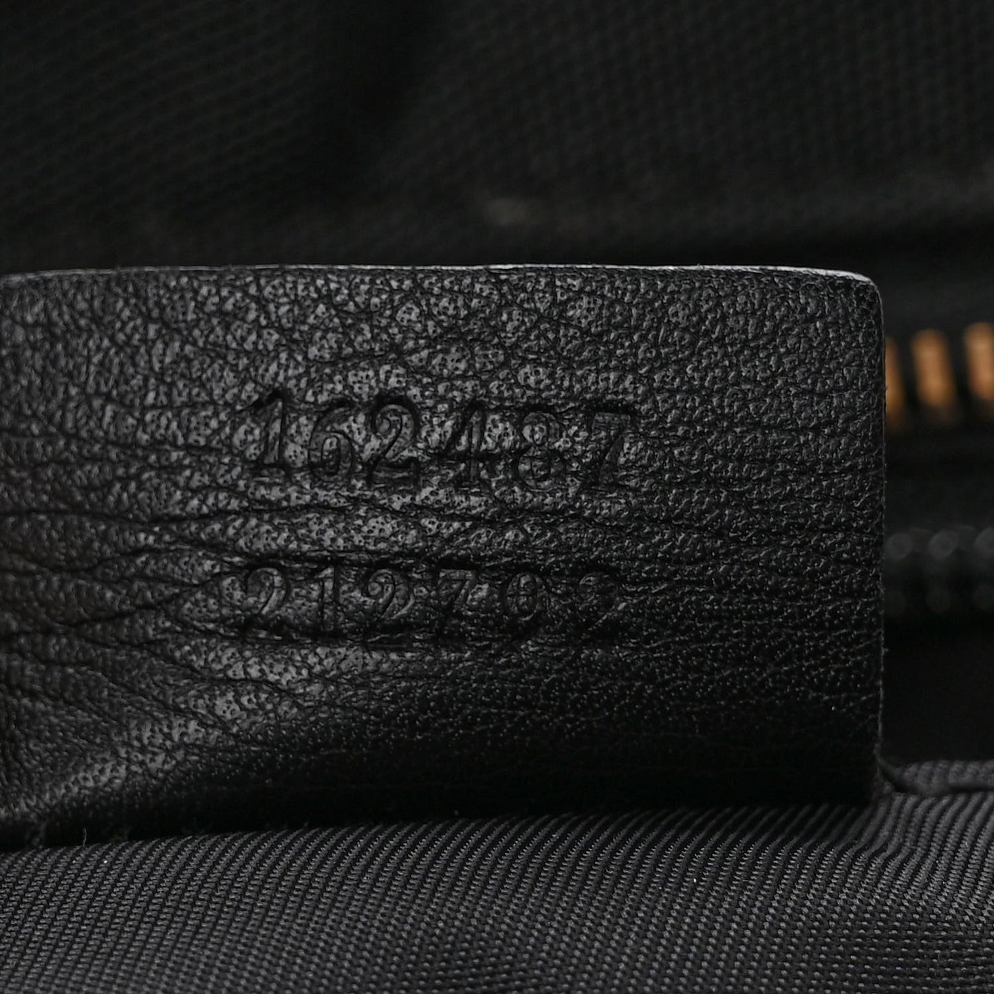 Guccissima Nylon Briefcase Black