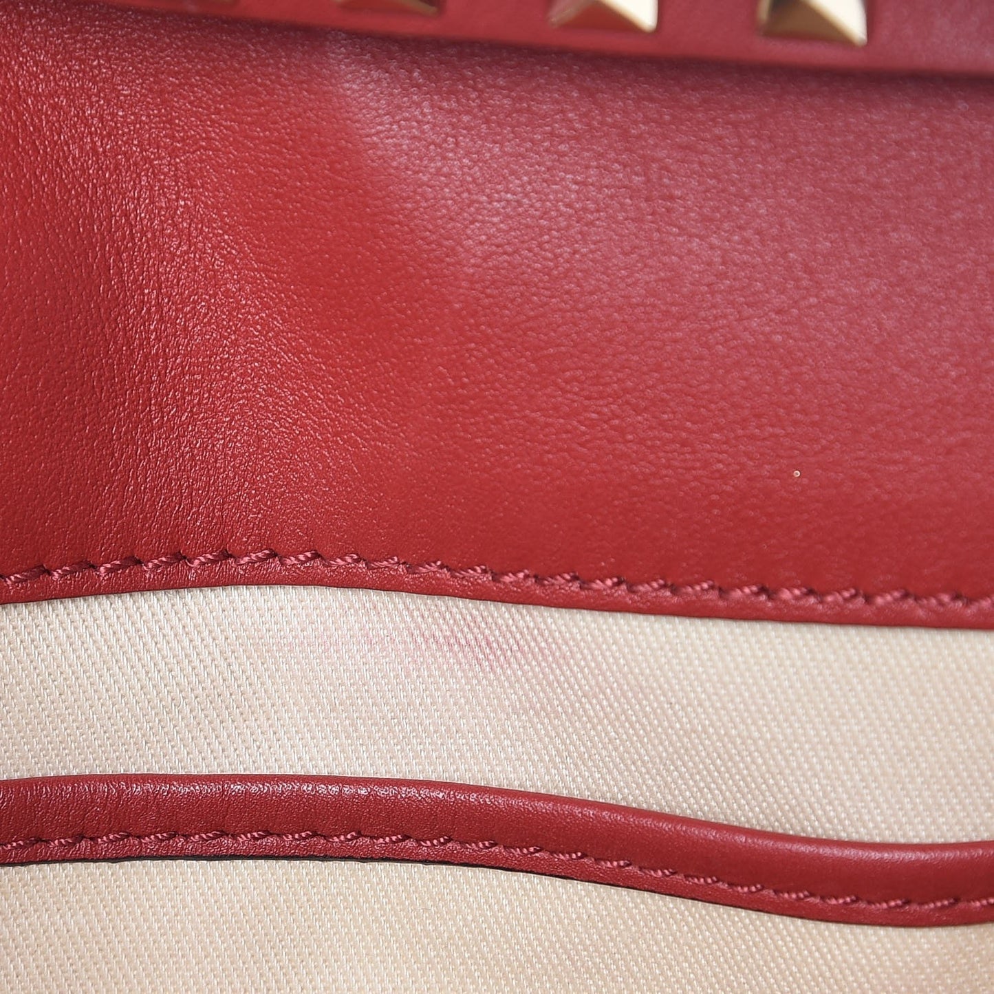 Vitello Medium Rockstud Flip Lock Crossbody Bag Rosso Valentino