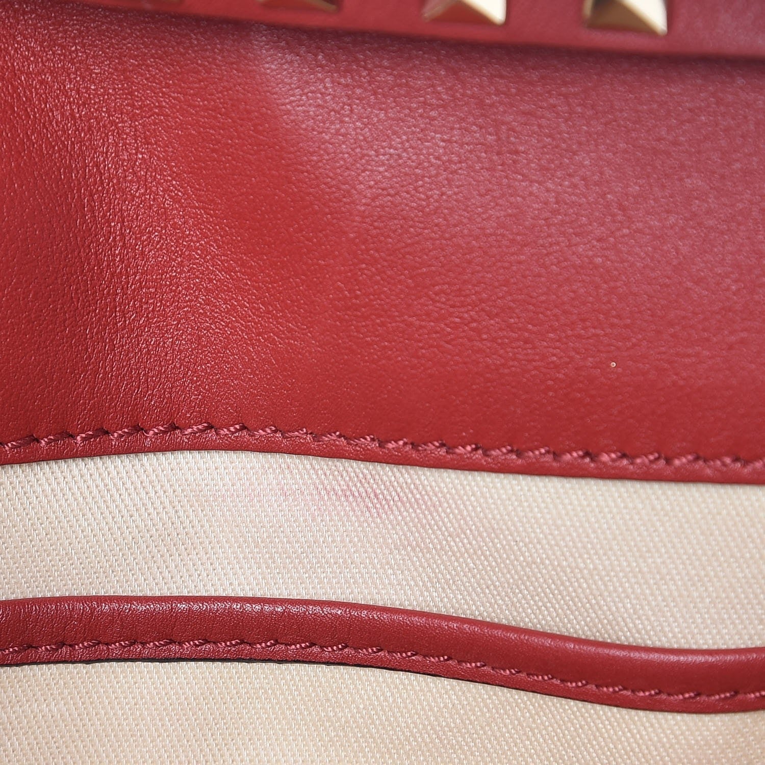 Valentino Garavani Vitello Medium Rockstud Flip Lock Crossbody Bag Rosso Valentino 7 of 7