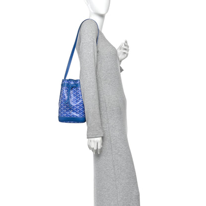 Goyard Goyardine Petit Flot Bucket Bag PM Sky Morning 2 of 9