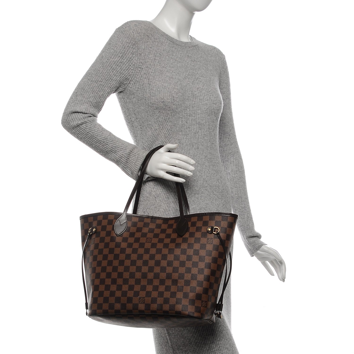 Louis Vuitton Damier Ebene Neo Neverfull MM 2 of 14