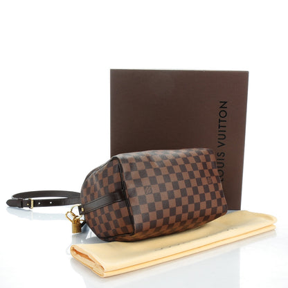 Louis Vuitton Damier Ebene Speedy Bandouliere 25 4 of 8