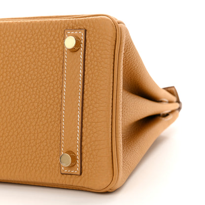 Hermes Togo Birkin 25 Natural Sable 10 of 11