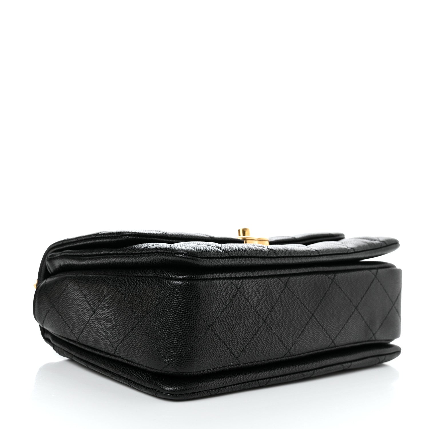 Chanel Caviar Quilted Coco First Flap Black 3 of 10