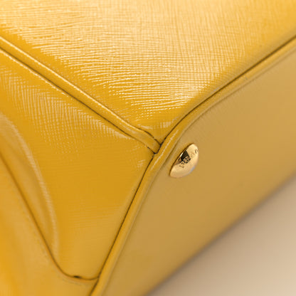 Prada Saffiano Lux Parabole Tote Mimosa 7 of 17