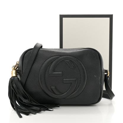 Gucci Pebbled Calfskin Small Soho Disco Bag Black 20 of 20