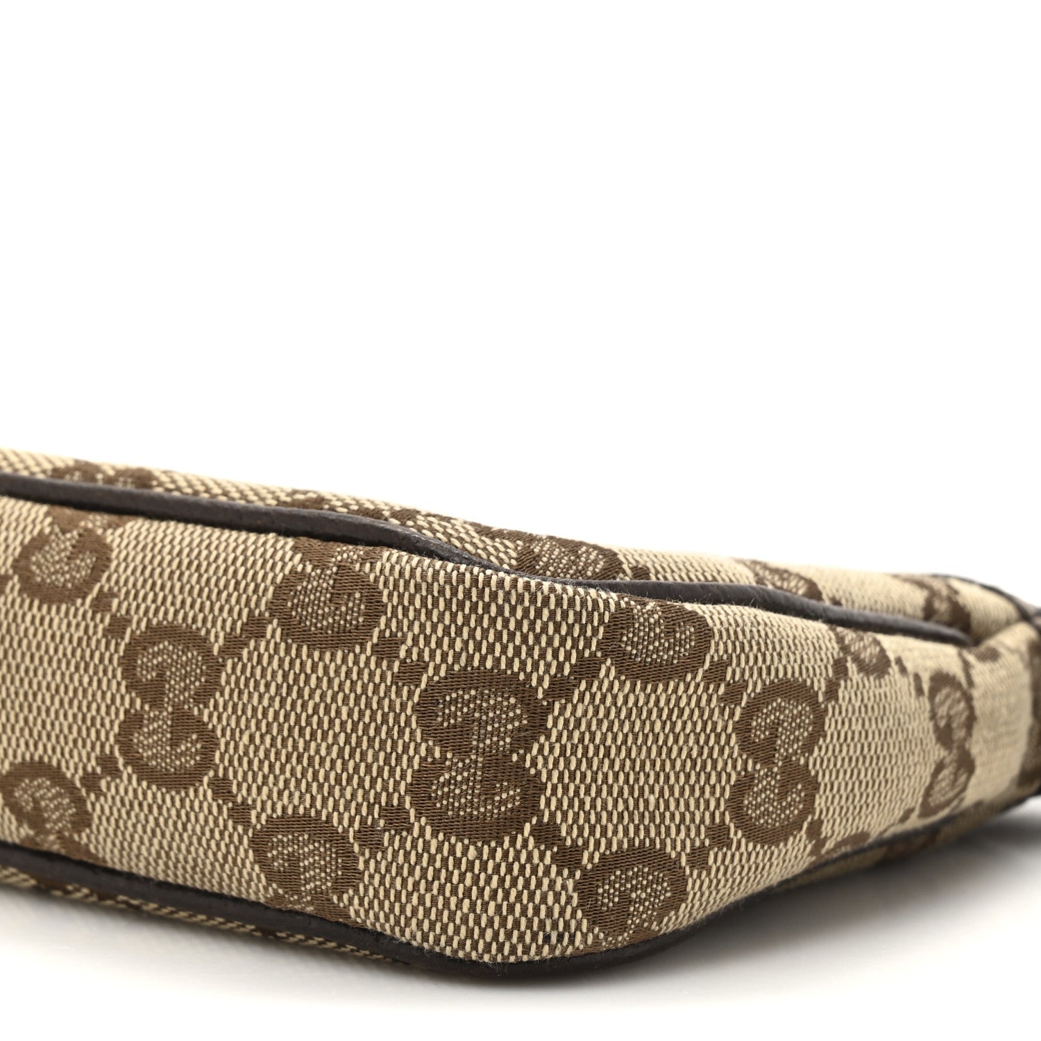Gucci Monogram Small Pochette Dark Brown 9 of 11