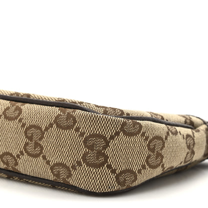 Gucci Monogram Small Pochette Dark Brown 9 of 11