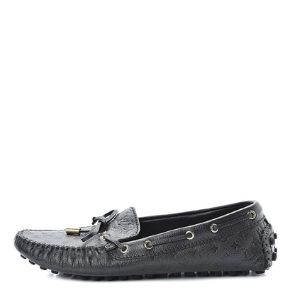 Louis Vuitton Empreinte Gloria Loafers 38.5 Black 1 of 9