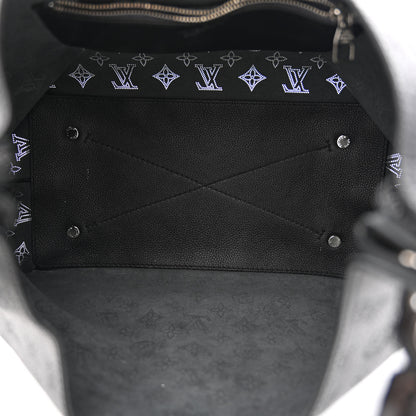 Louis Vuitton Mahina Carmel Hobo Black 4 of 8