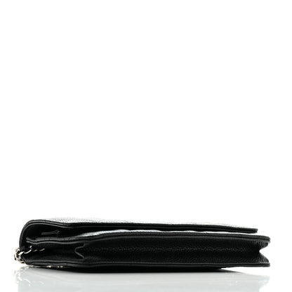 Chanel Caviar Quilted Wallet on Chain WOC Black 4 of 12