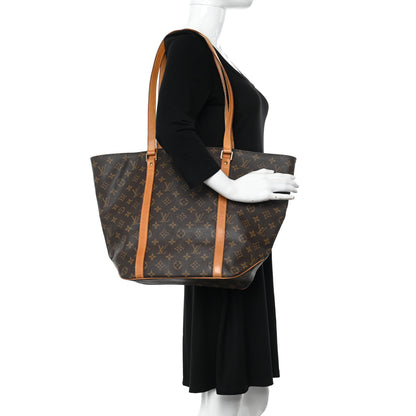 Louis Vuitton Monogram Sac Shopping Tote 2 of 15